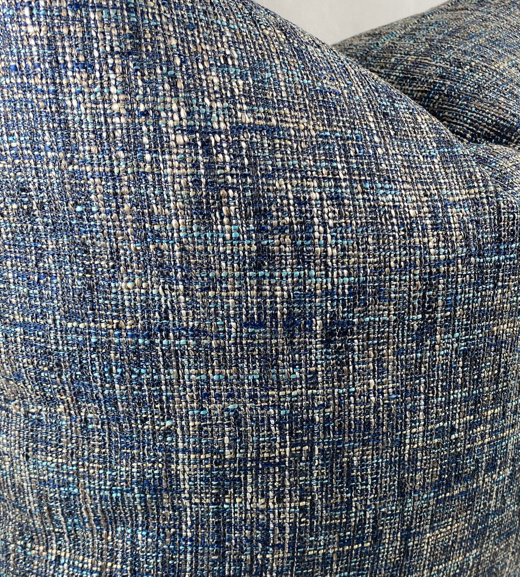 Luxury Pillow – 24" × 24" – Blue Medley