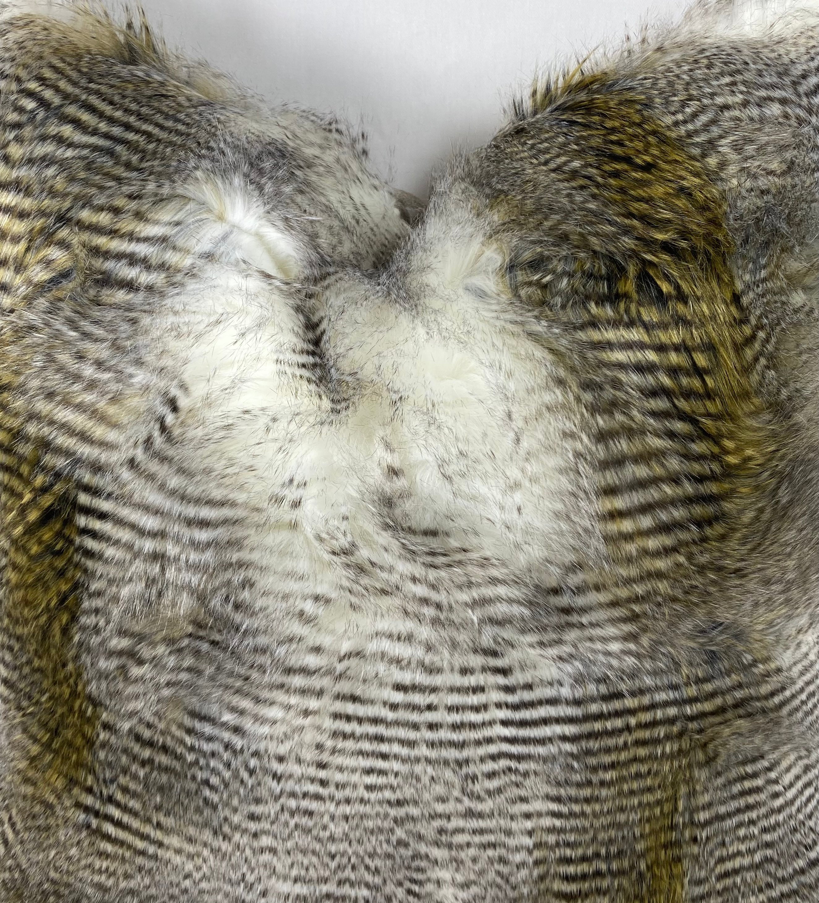 Luxury Pillow – 24" × 24" – Alaskan Hawk