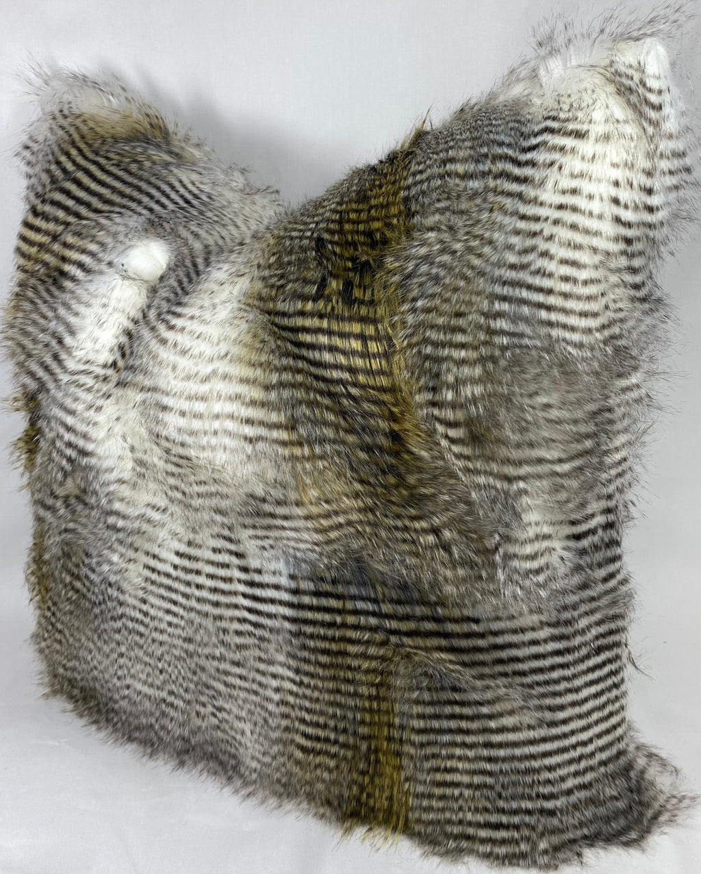 Luxury Pillow – 24" × 24" – Alaskan Hawk