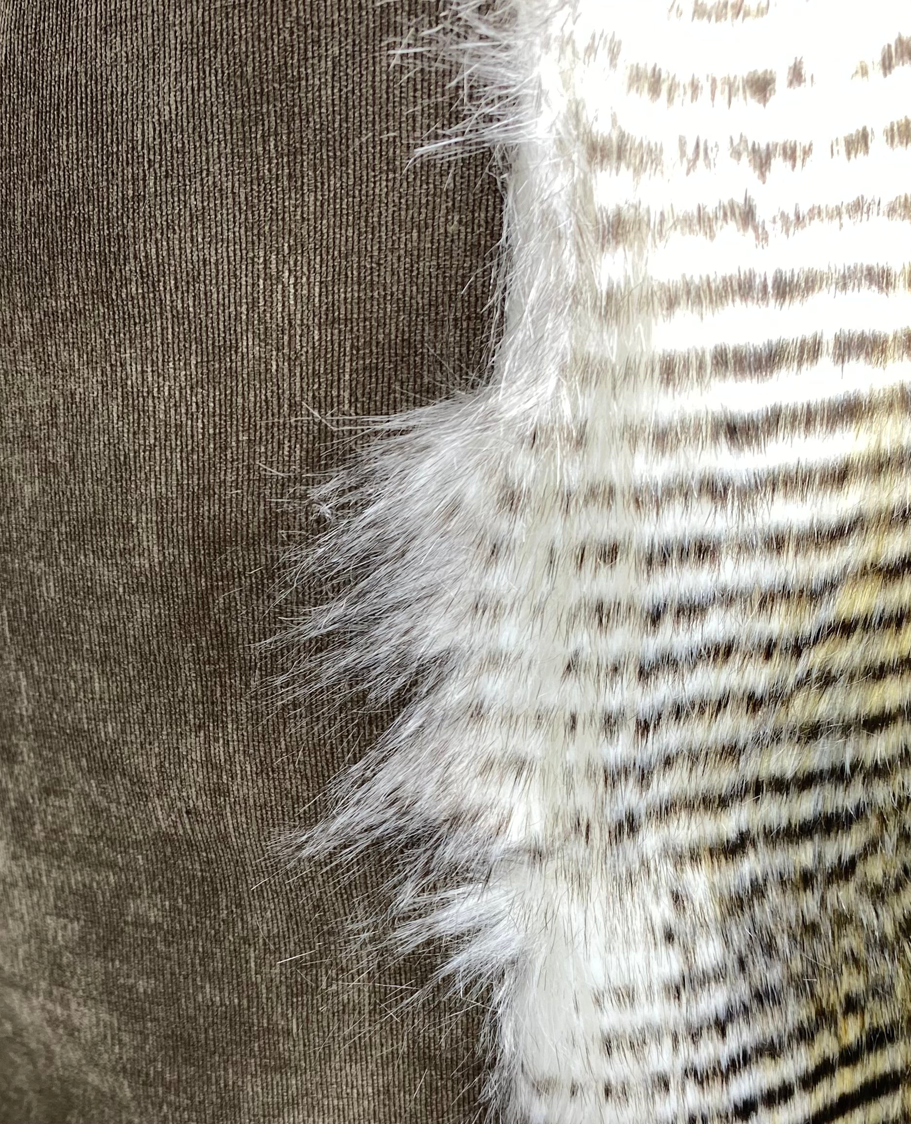 Luxury Pillow – 24" × 24" – Alaskan Hawk