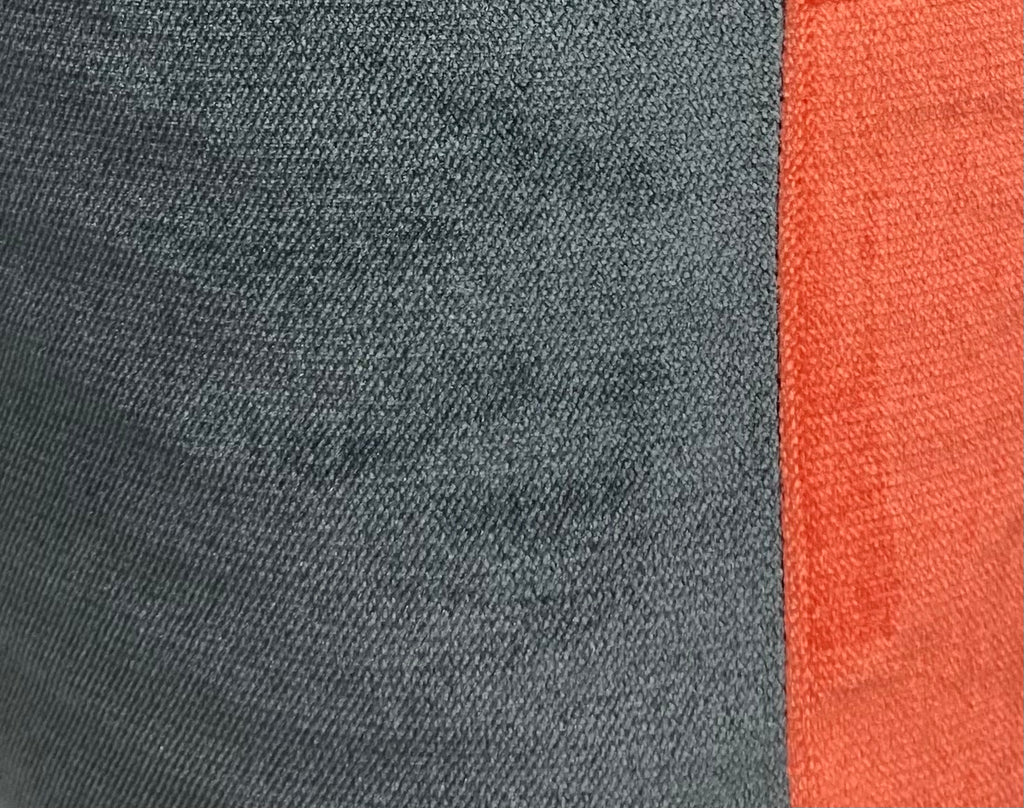 Luxury Pillow – 24" × 24" – Gemini Mango Charcoal