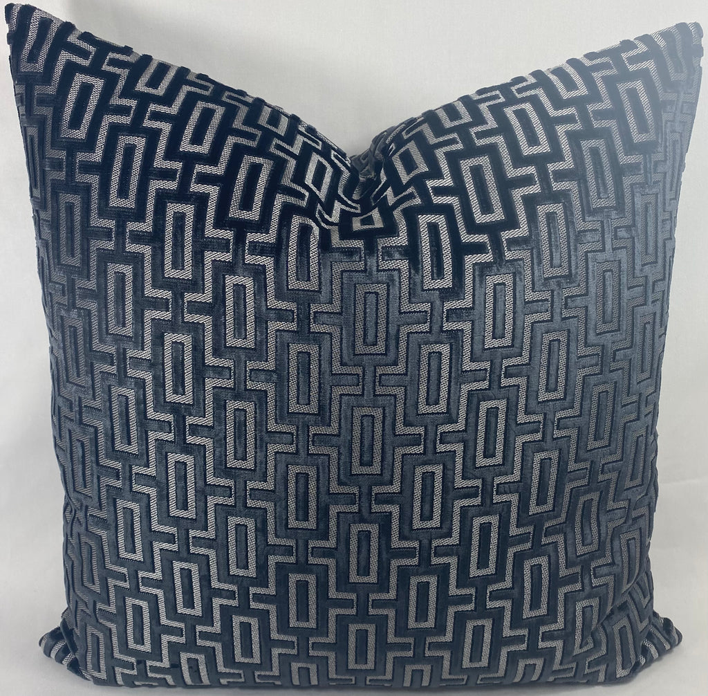 Luxury Pillow – 24" × 24" – Bergman Onyx