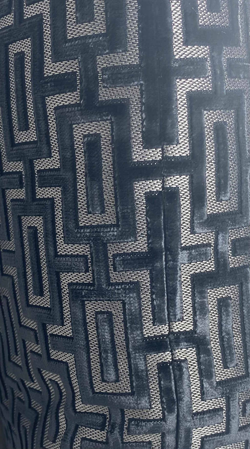 Luxury Pillow – 24" × 24" – Bergman Onyx