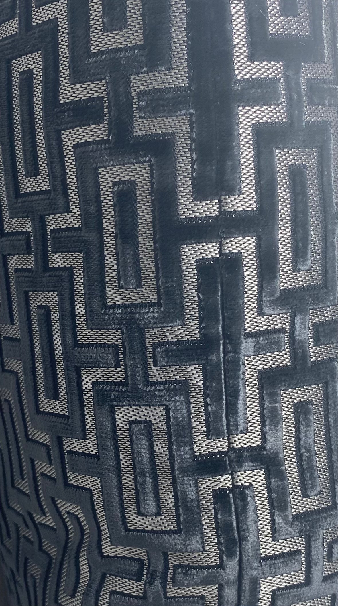 Luxury Pillow – 24" × 24" – Bergman Onyx