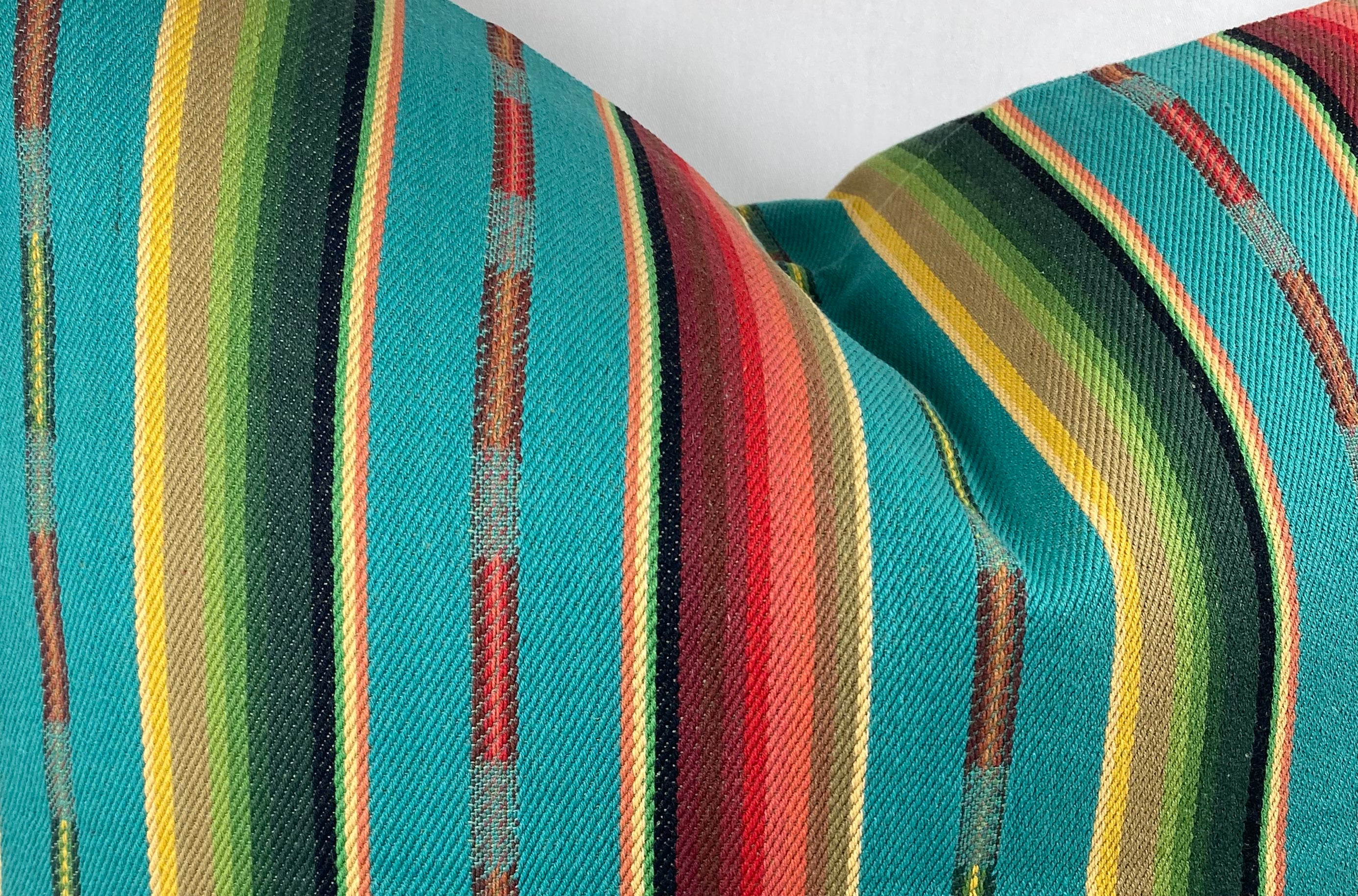 Luxury Pillow – 24" × 24" – Native Turquoise