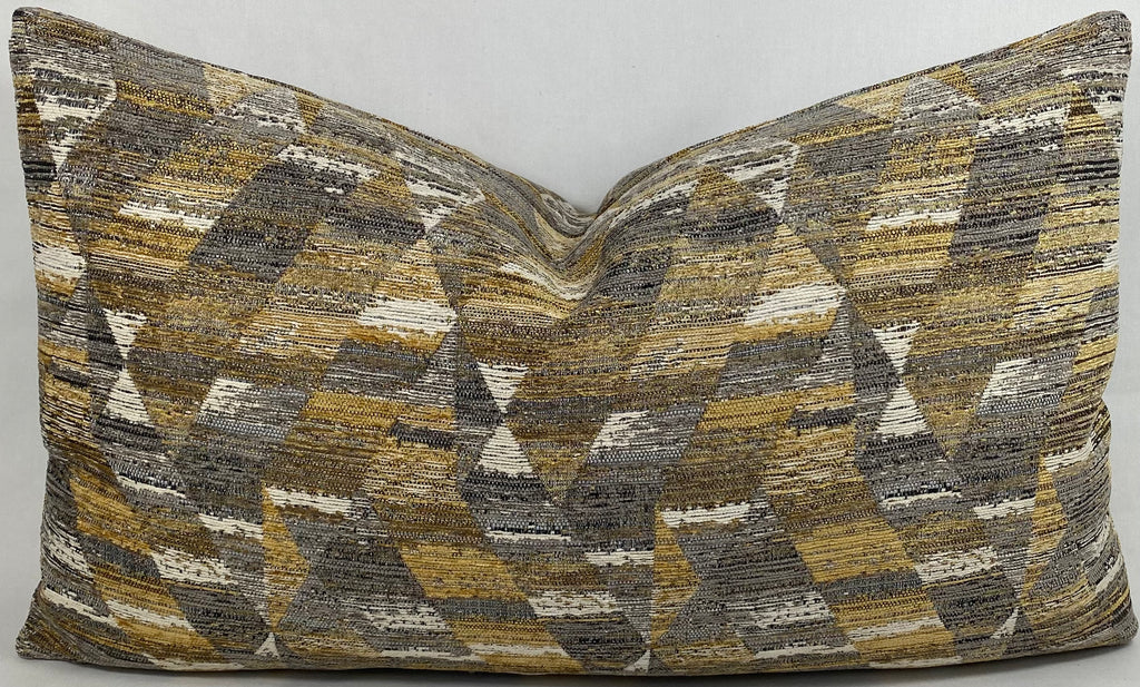 Luxury Lumbar Pillow - 24" x 14" - Pyramid Jewel