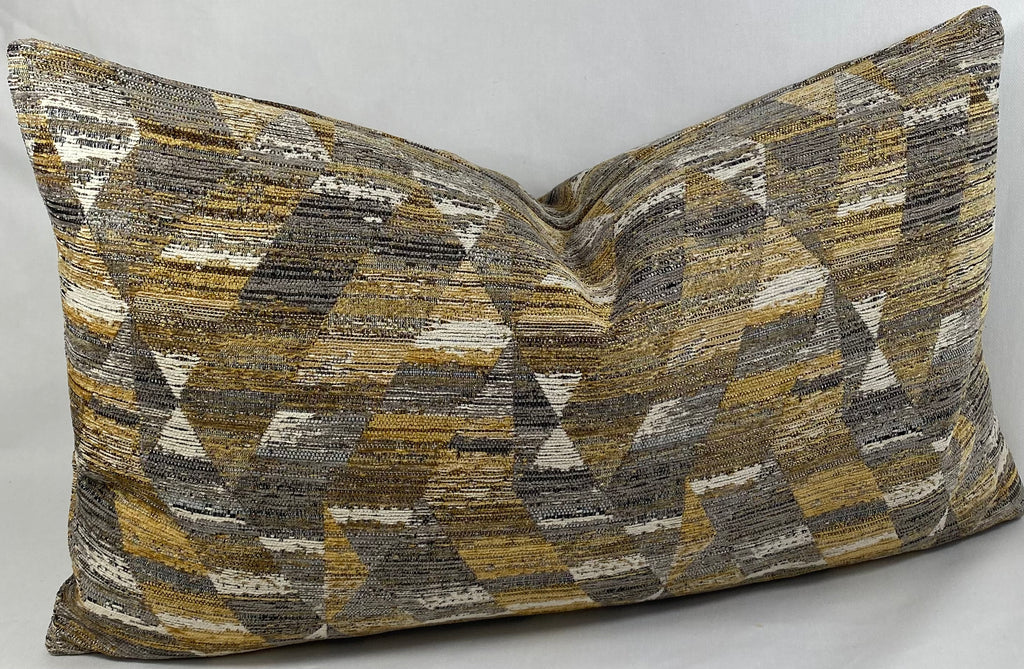 Luxury Lumbar Pillow - 24" x 14" - Pyramid Jewel