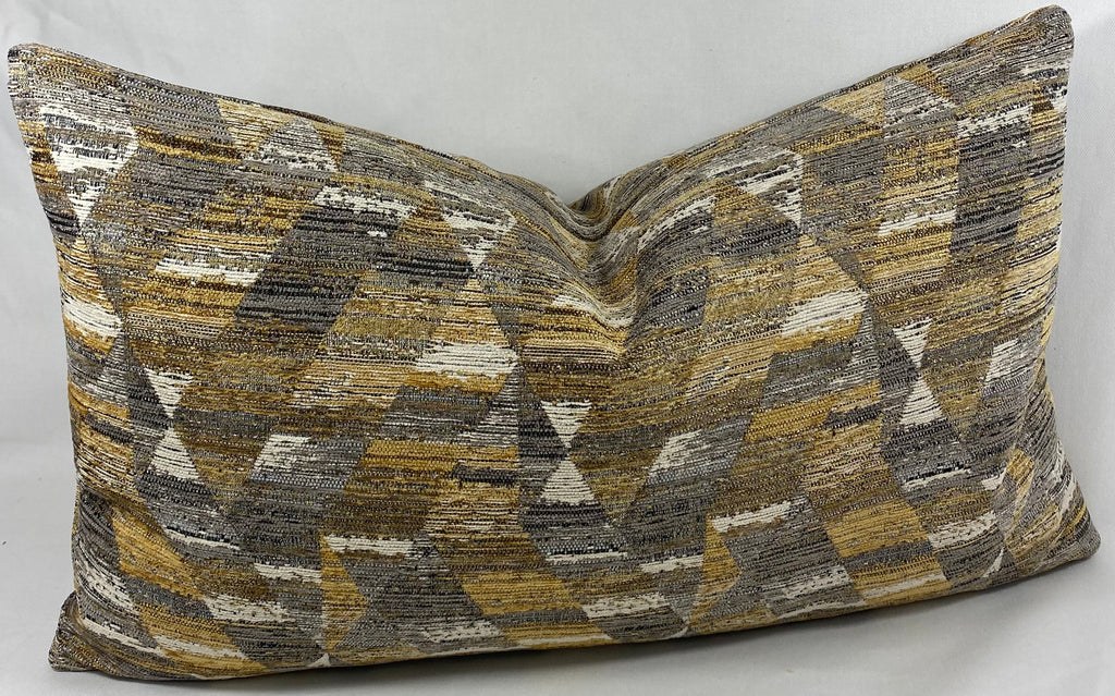 Luxury Lumbar Pillow - 24" x 14" - Pyramid Jewel