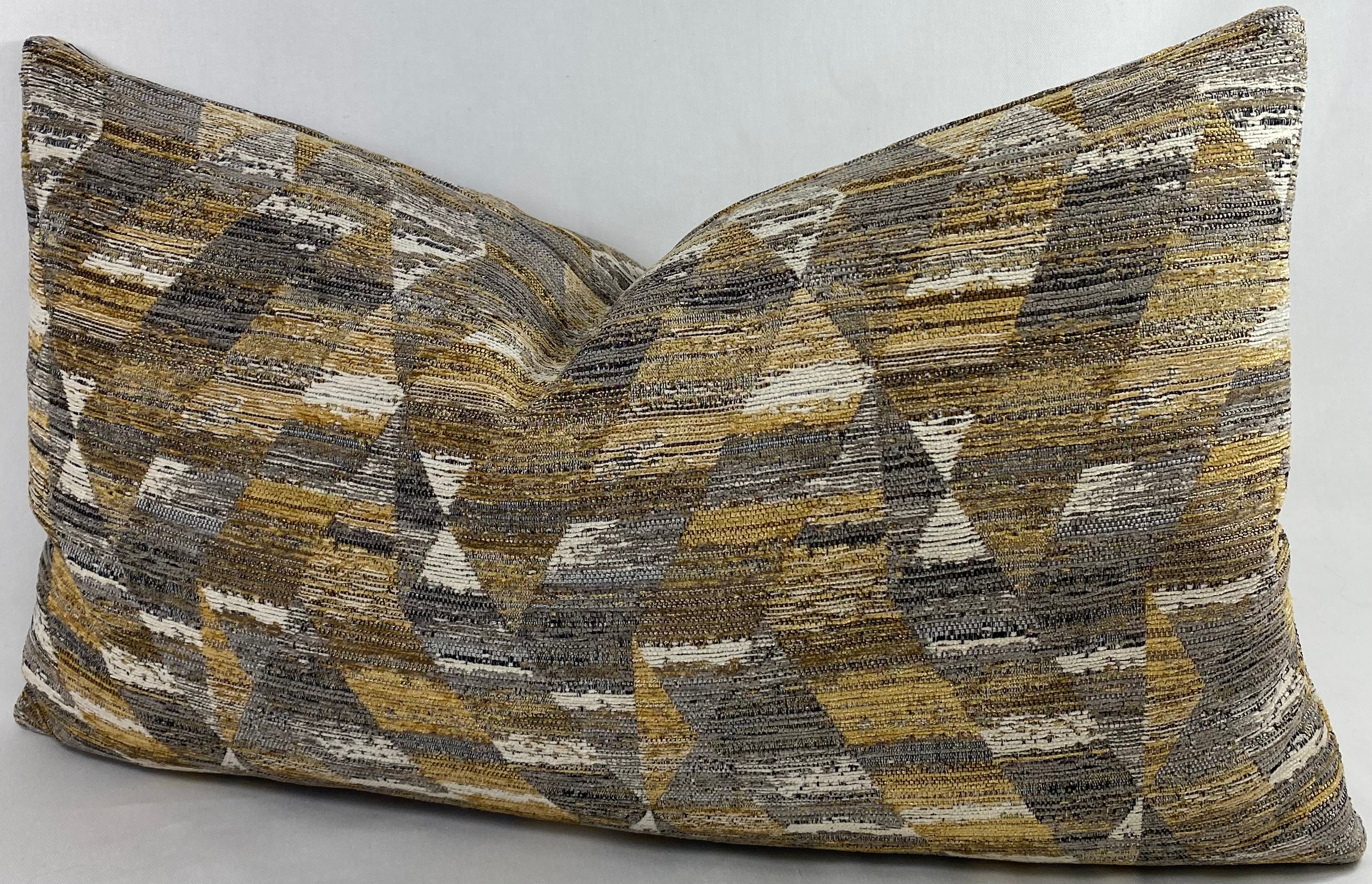 Luxury Lumbar Pillow - 24" x 14" - Pyramid Jewel