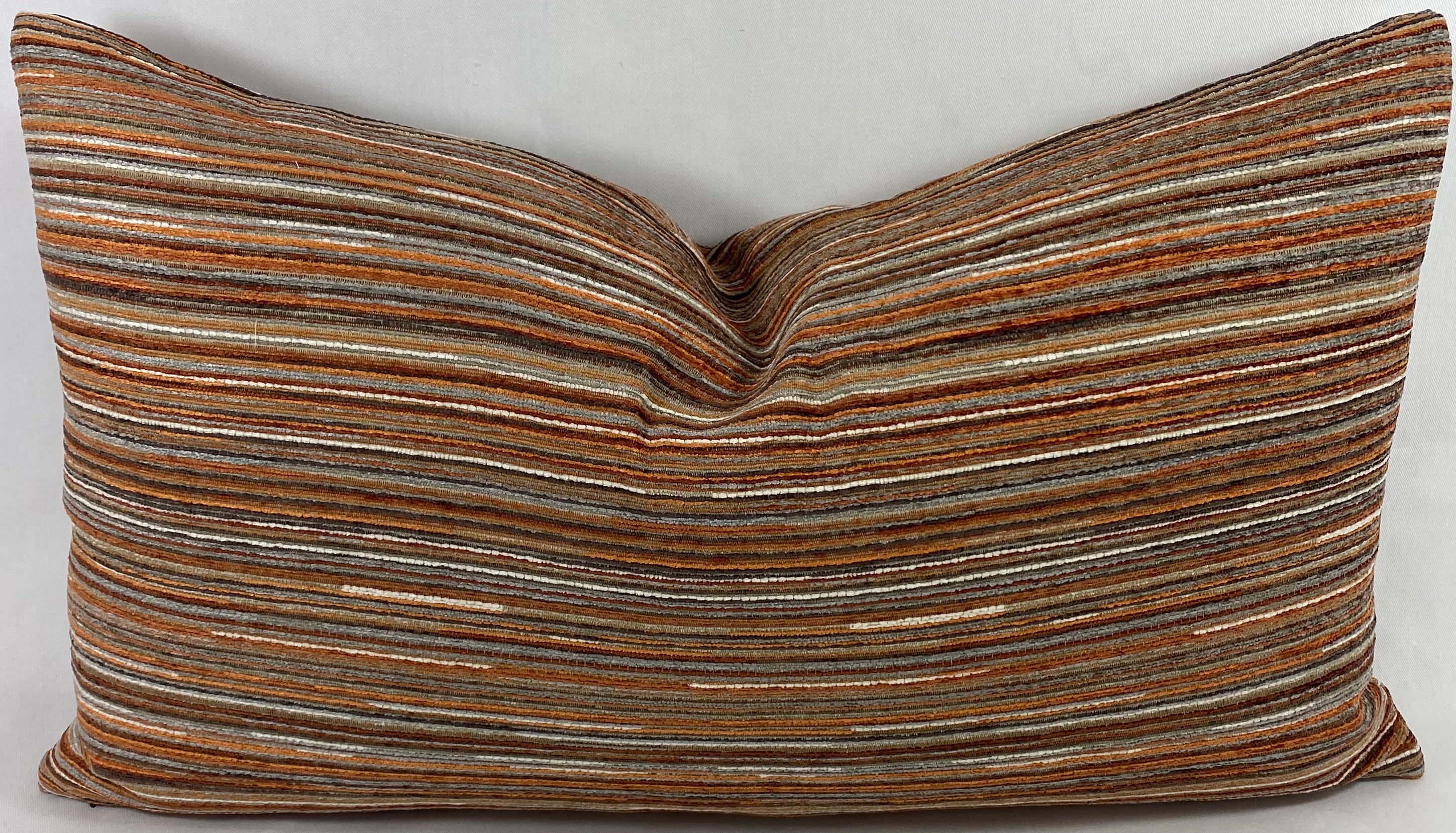 Luxury Lumbar Pillow - 24" x 14"- Formations Spice