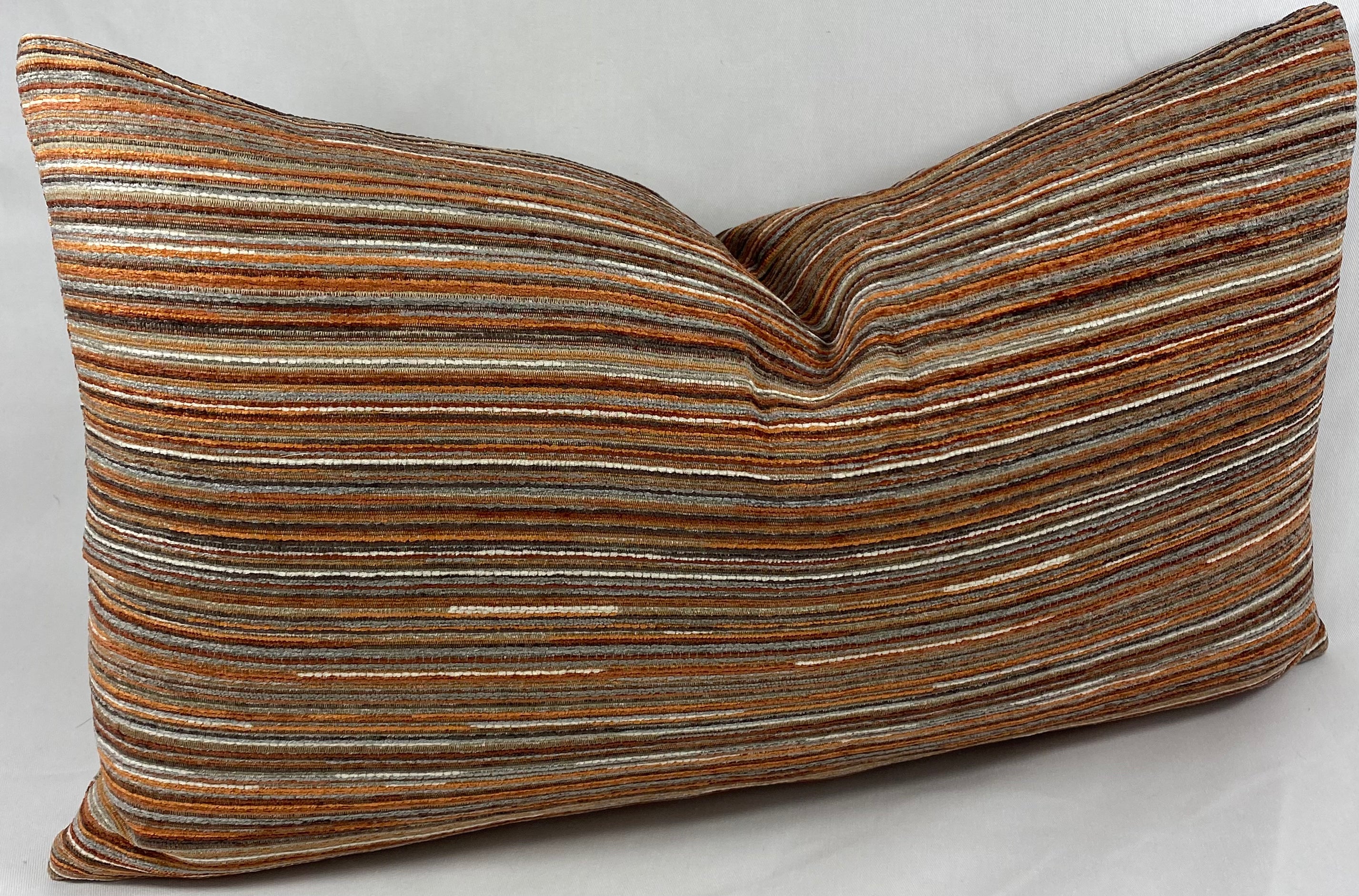 Luxury Lumbar Pillow - 24" x 14"- Formations Spice
