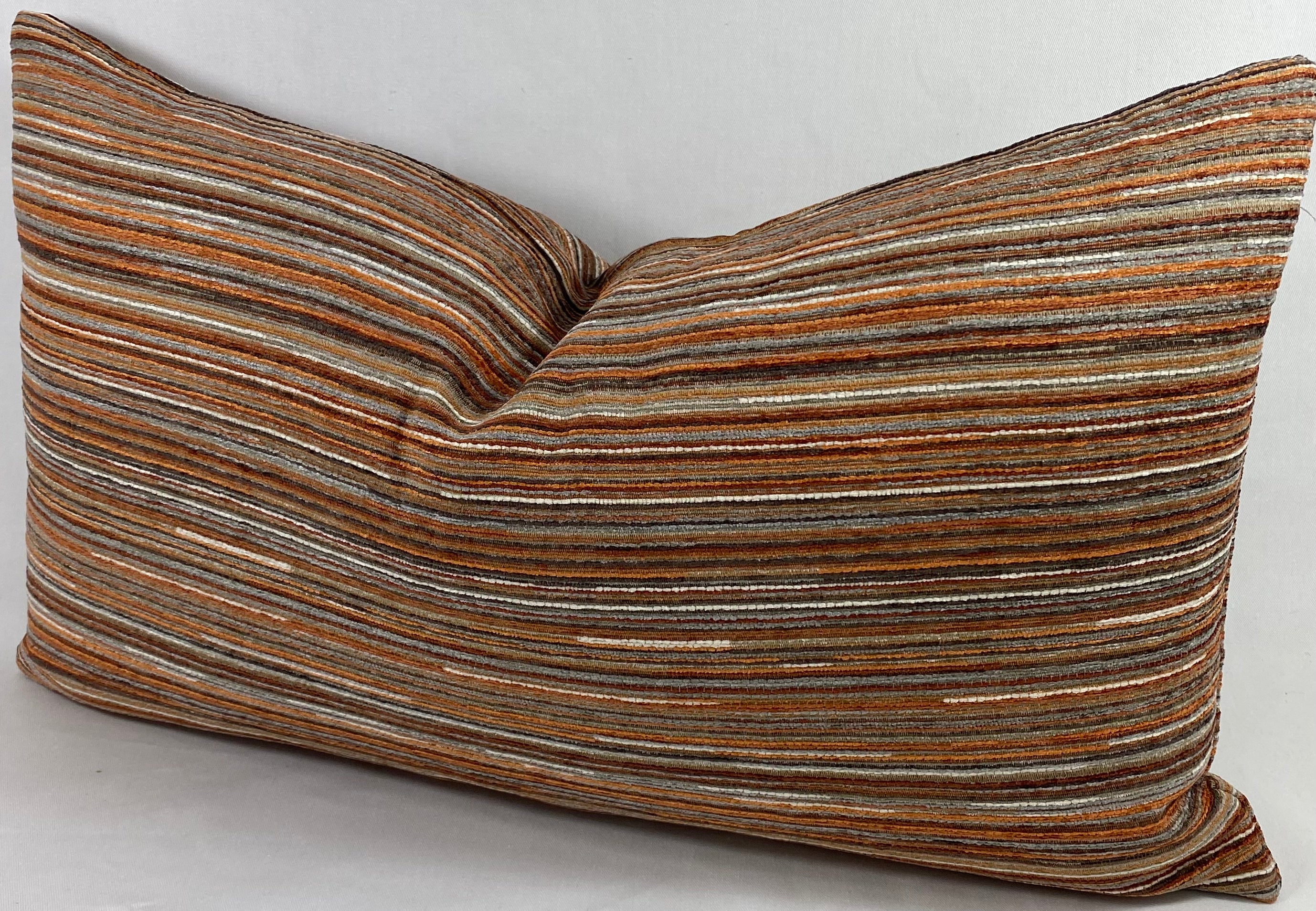 Luxury Lumbar Pillow - 24" x 14"- Formations Spice