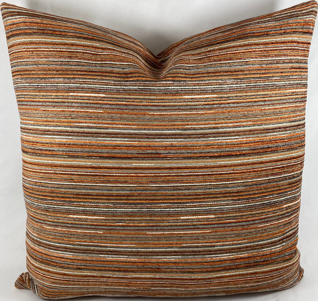 Custom Luxury Pillow - 22" x 22" - Formations Spice