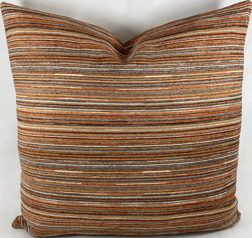 Custom Luxury Pillow - 22" x 22" - Formations Spice