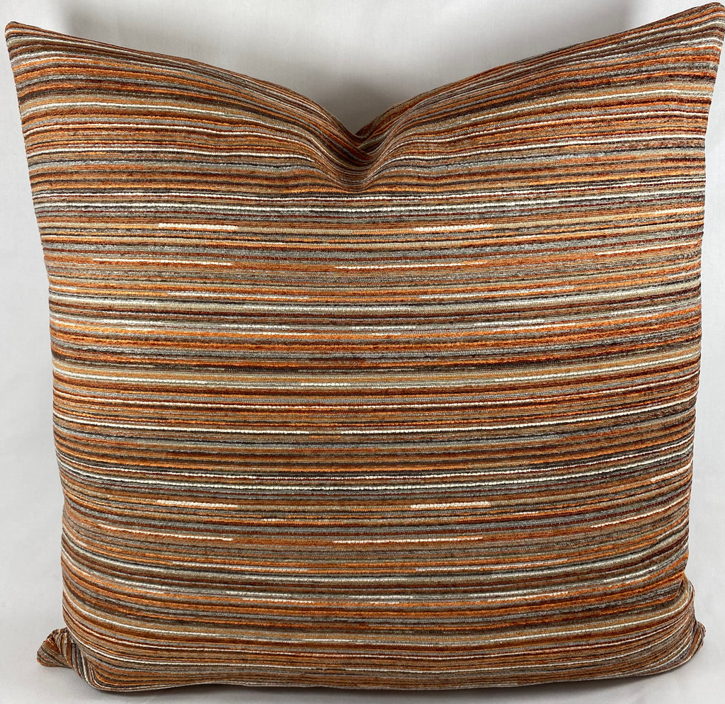 Custom Luxury Pillow - 22" x 22" - Formations Spice