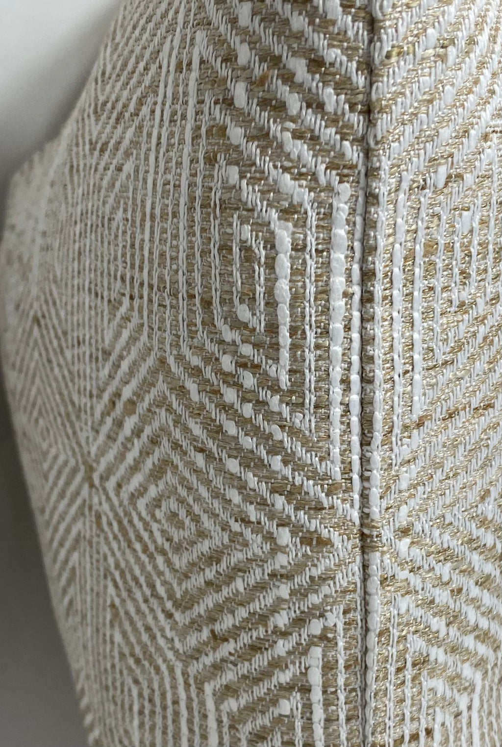Luxury Lumbar Pillow - 24" × 14" - Woven Pecan