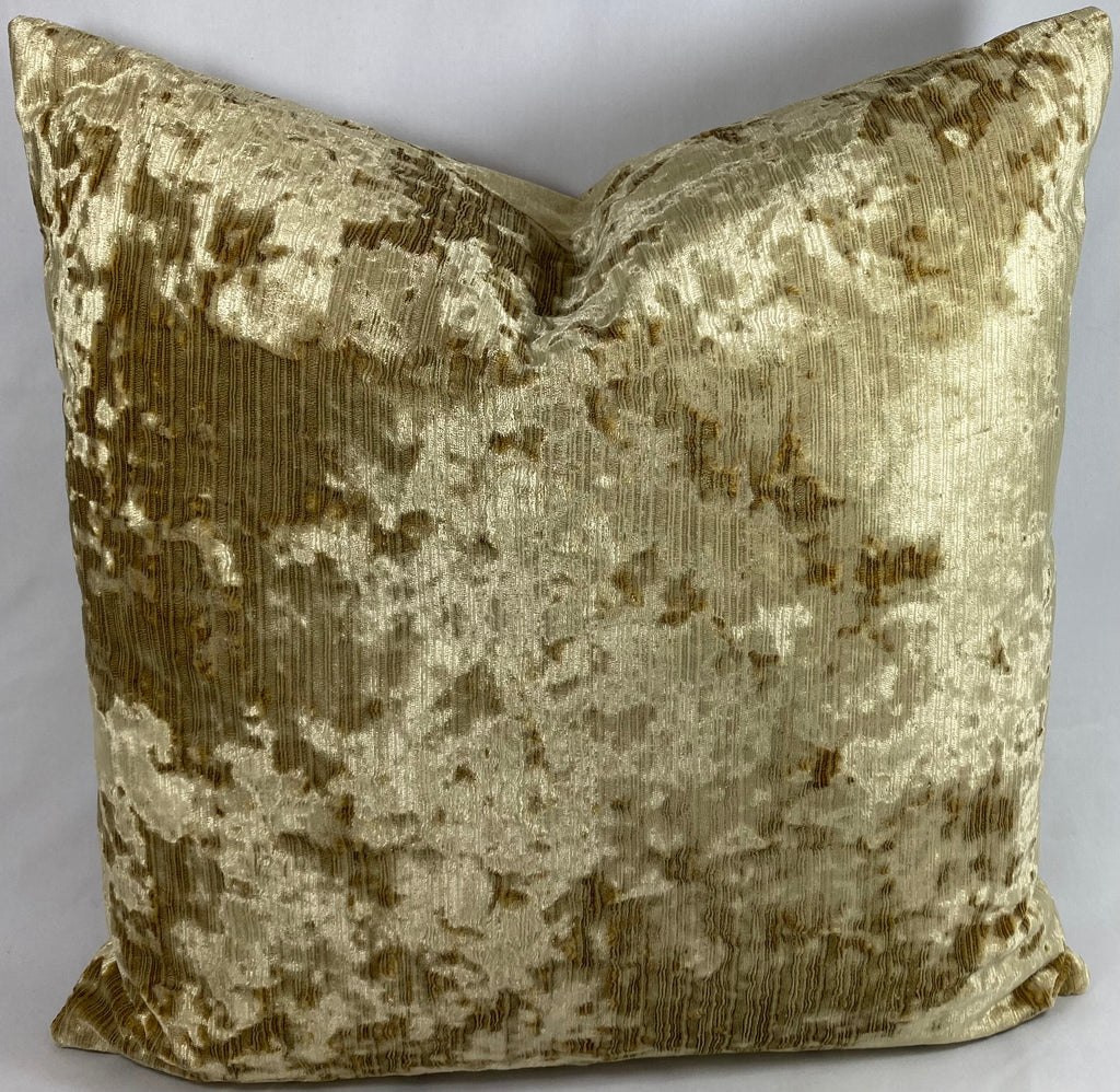 Luxury Pillow - 24" x 24" - Miranda Gold