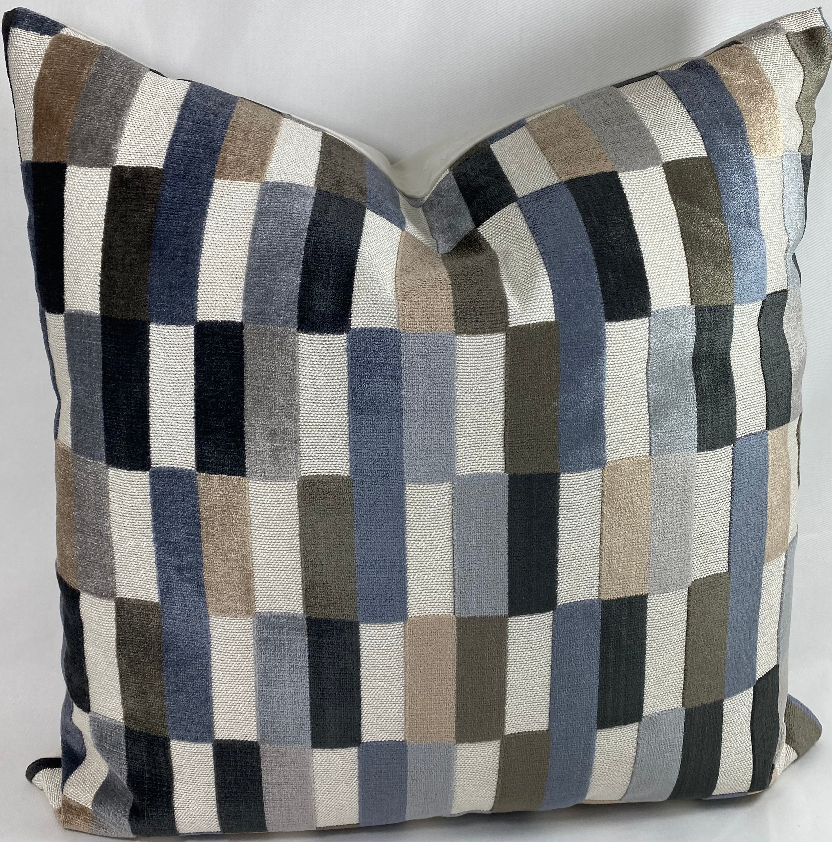 Luxury Pillow – 24" × 24" – Mod Pop Granite | Modern Geometric – Kim ...