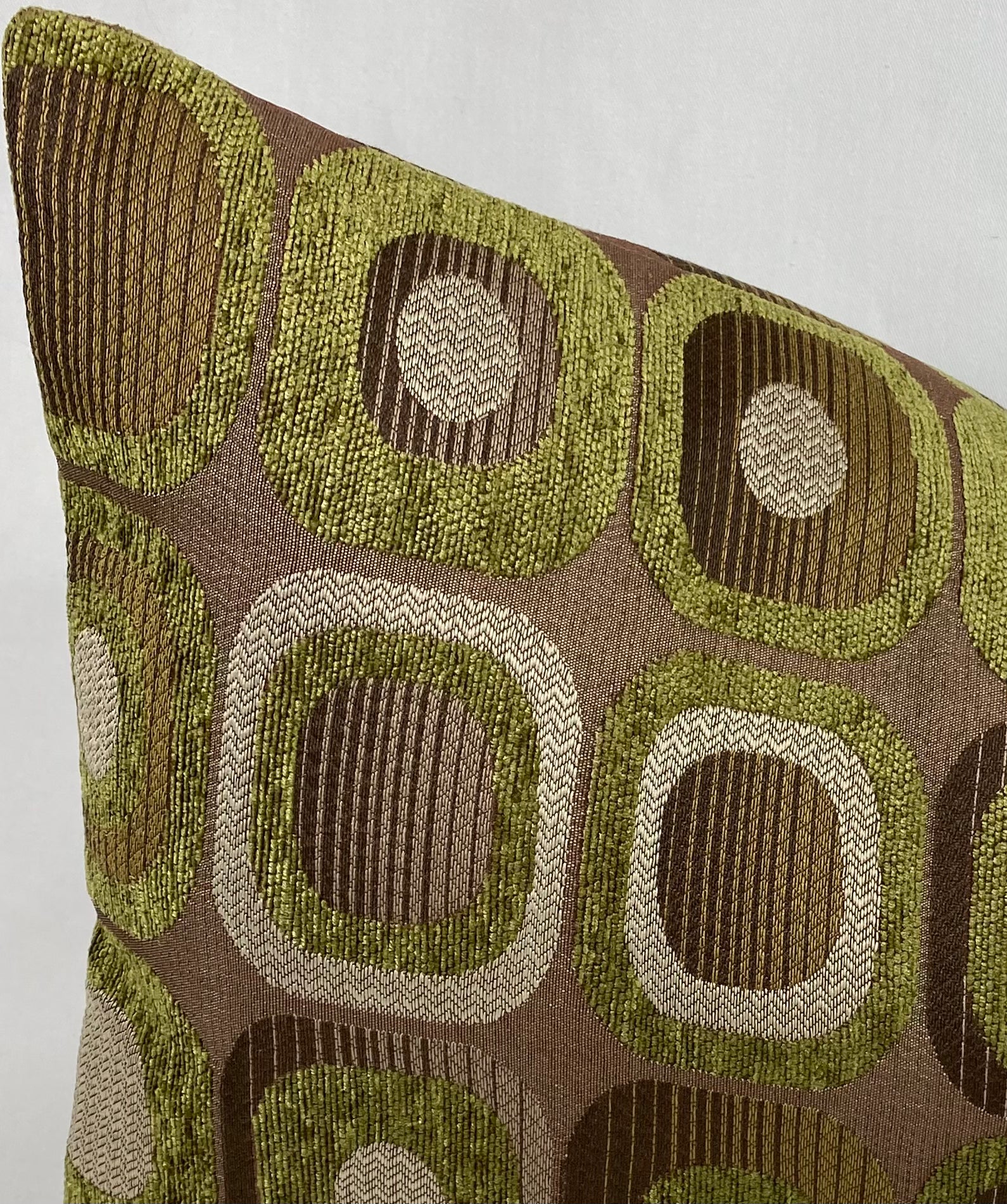 Luxury Lumbar Pillow – 24" × 14" – Mid Century Groove