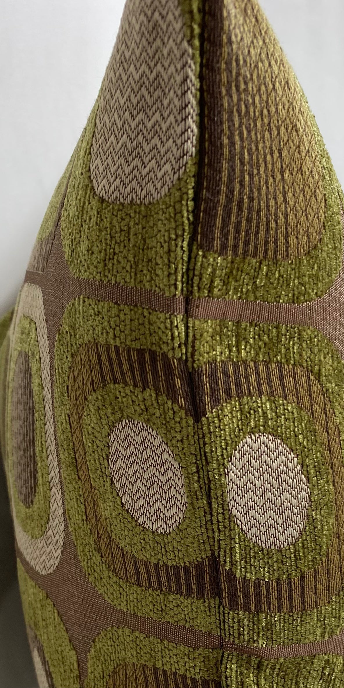 Luxury Lumbar Pillow – 24" × 14" – Mid Century Groove