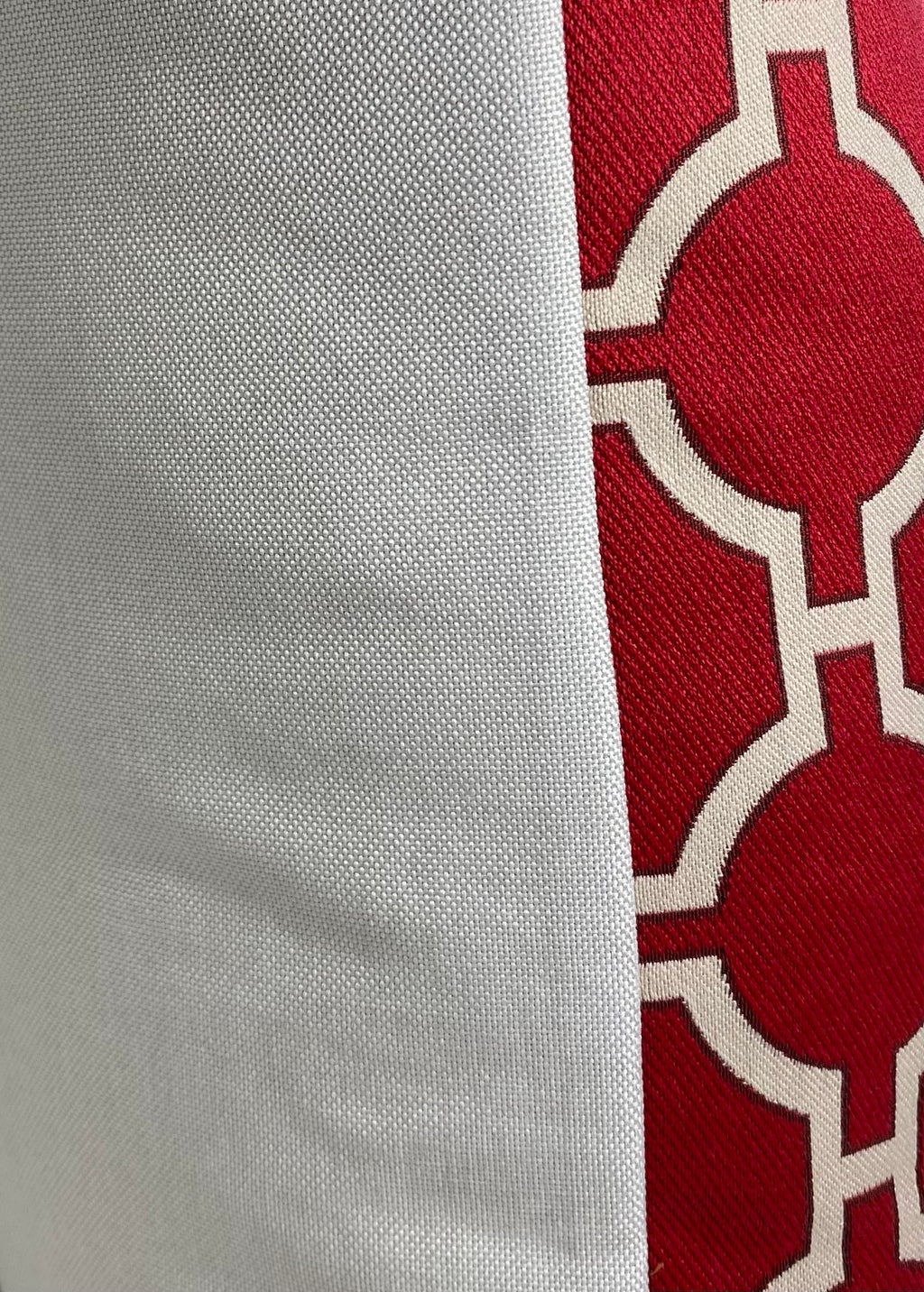 Luxury Pillow – 24" × 24" – Kinder Red