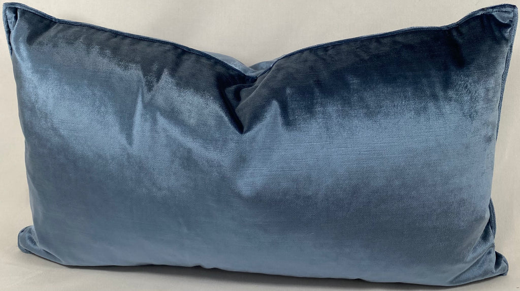 Luxury Lumbar Pillow – 24" × 14" – Iridescence Baltic