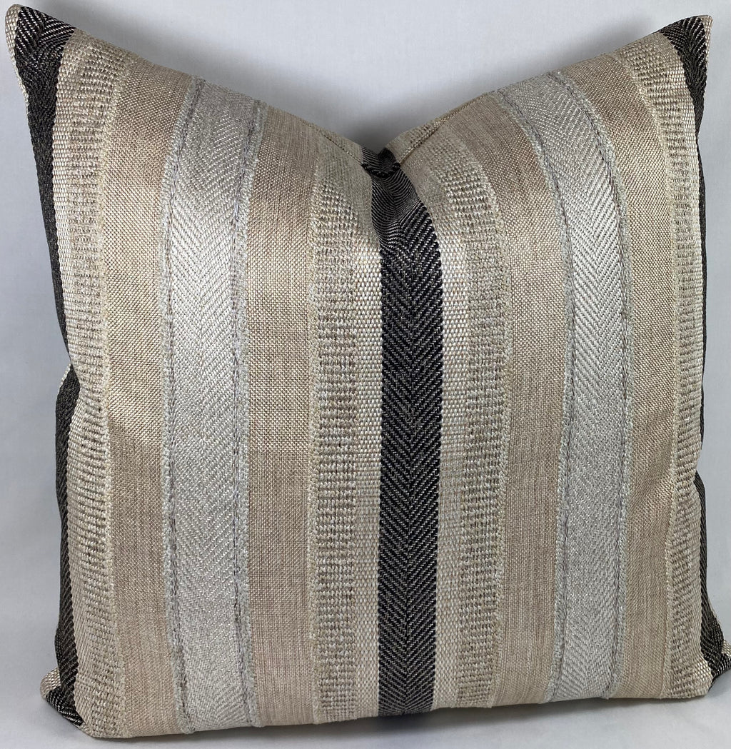 Luxury Pillow – 24" × 24" – Habitat Caviar