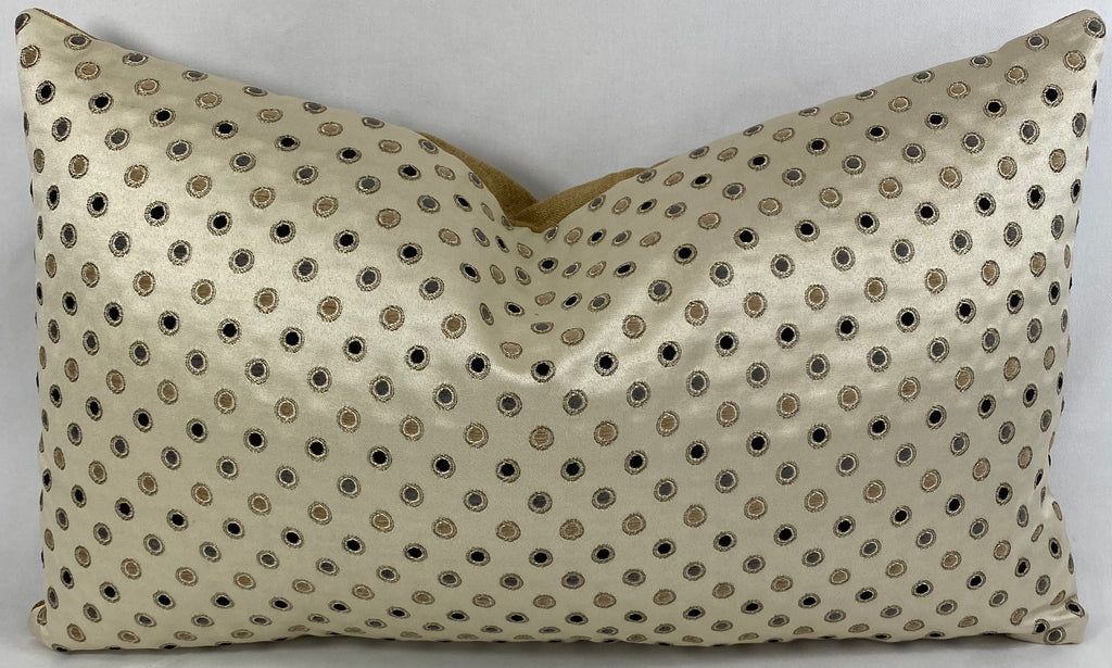 Luxury Lumbar Pillow – 24" × 14" – Desert Jewel