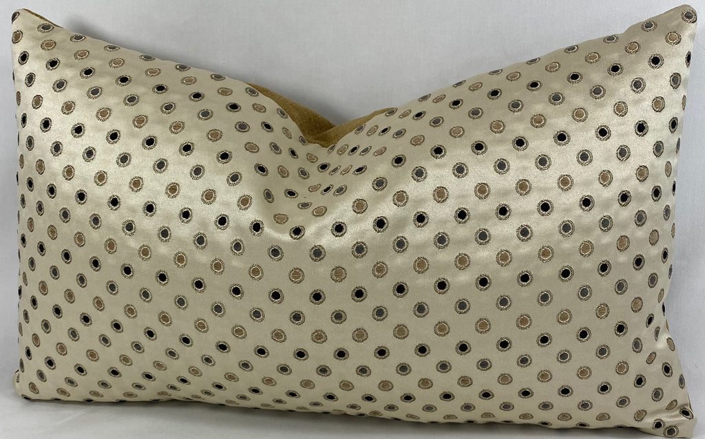 Luxury Lumbar Pillow – 24" × 14" – Desert Jewel
