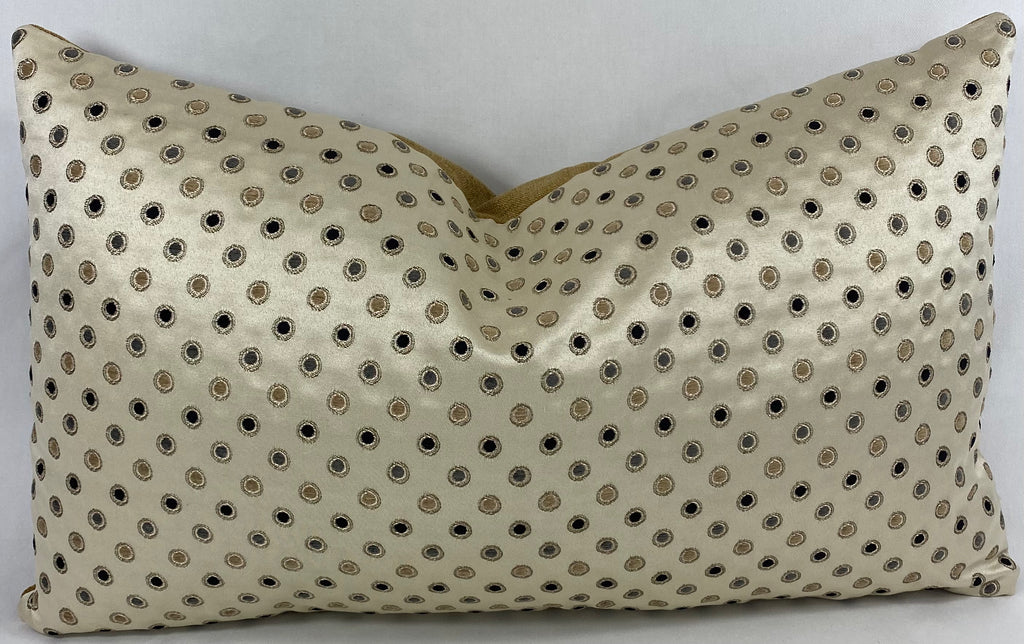 Luxury Lumbar Pillow – 24" × 14" – Desert Jewel