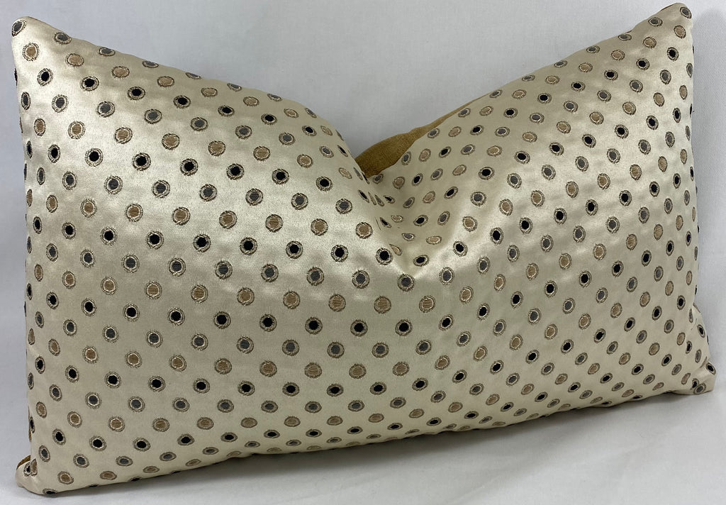 Luxury Lumbar Pillow – 24" × 14" – Desert Jewel