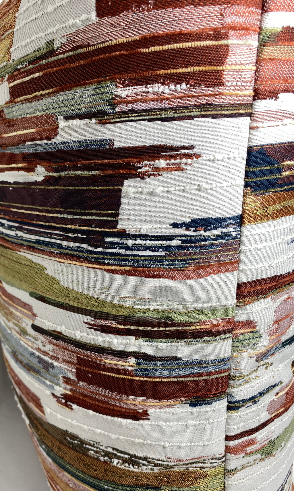 Luxury Pillow – 24" × 24" – Mixed Media Harvest