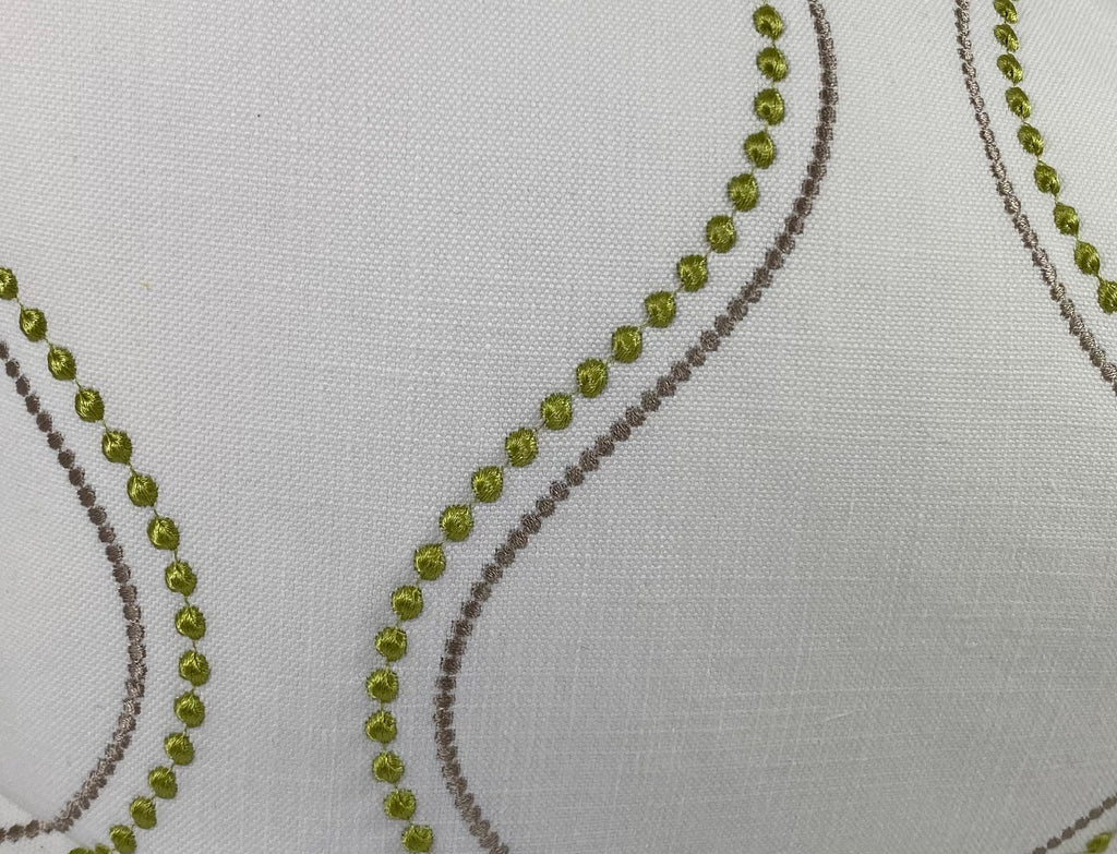 Luxury Lumbar Pillow - 24" x 14" - String of Pearls