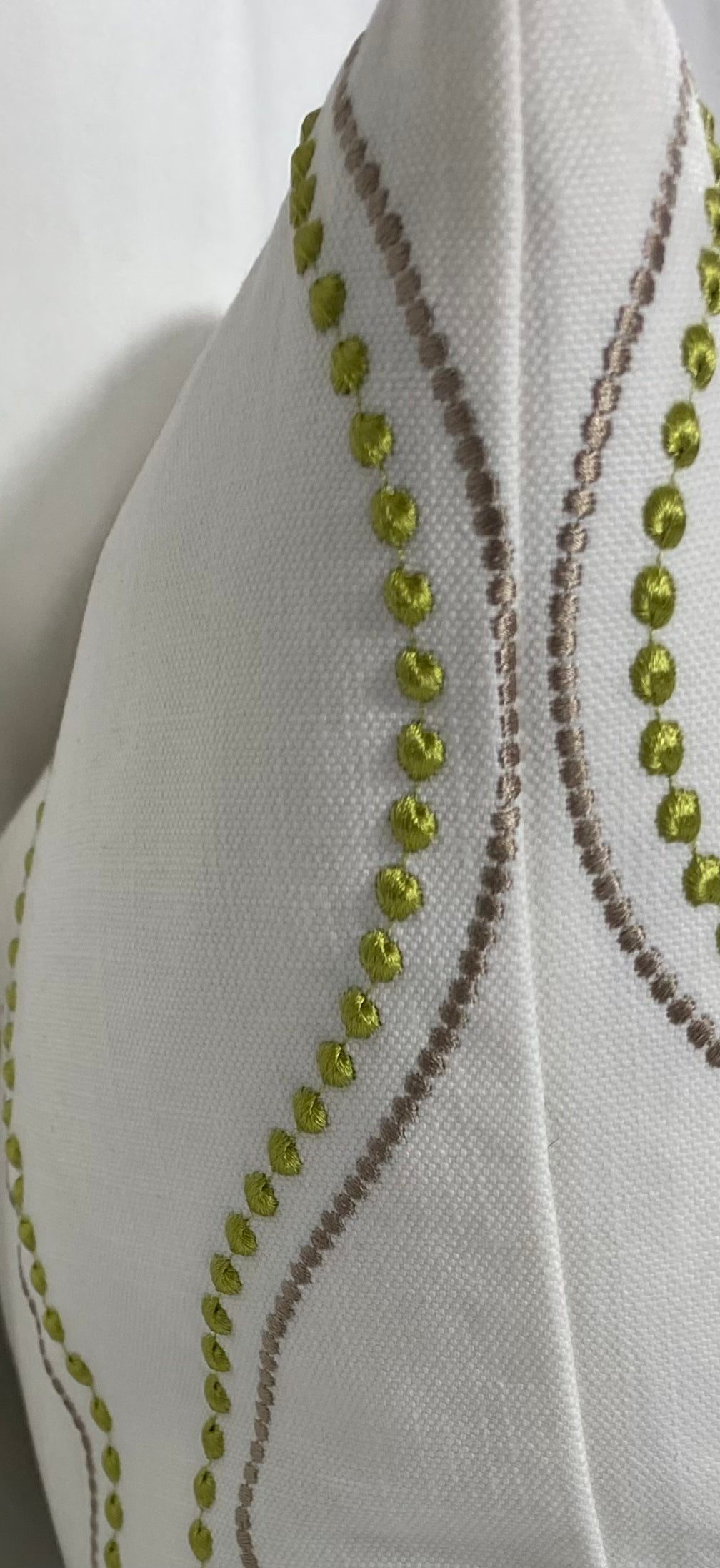 Luxury Lumbar Pillow - 24" x 14" - String of Pearls