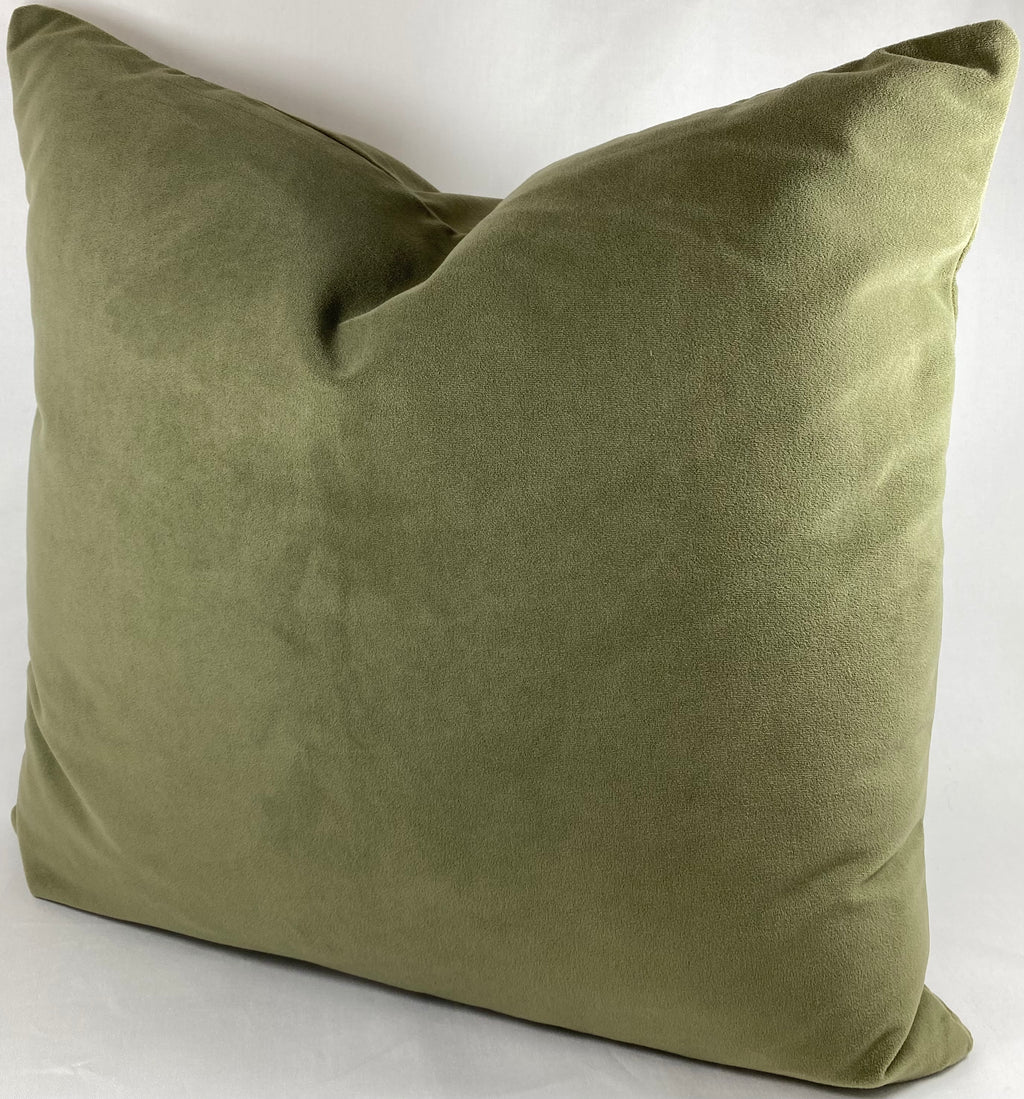 Luxury Pillow – 24" × 24" – Belvedere Sage
