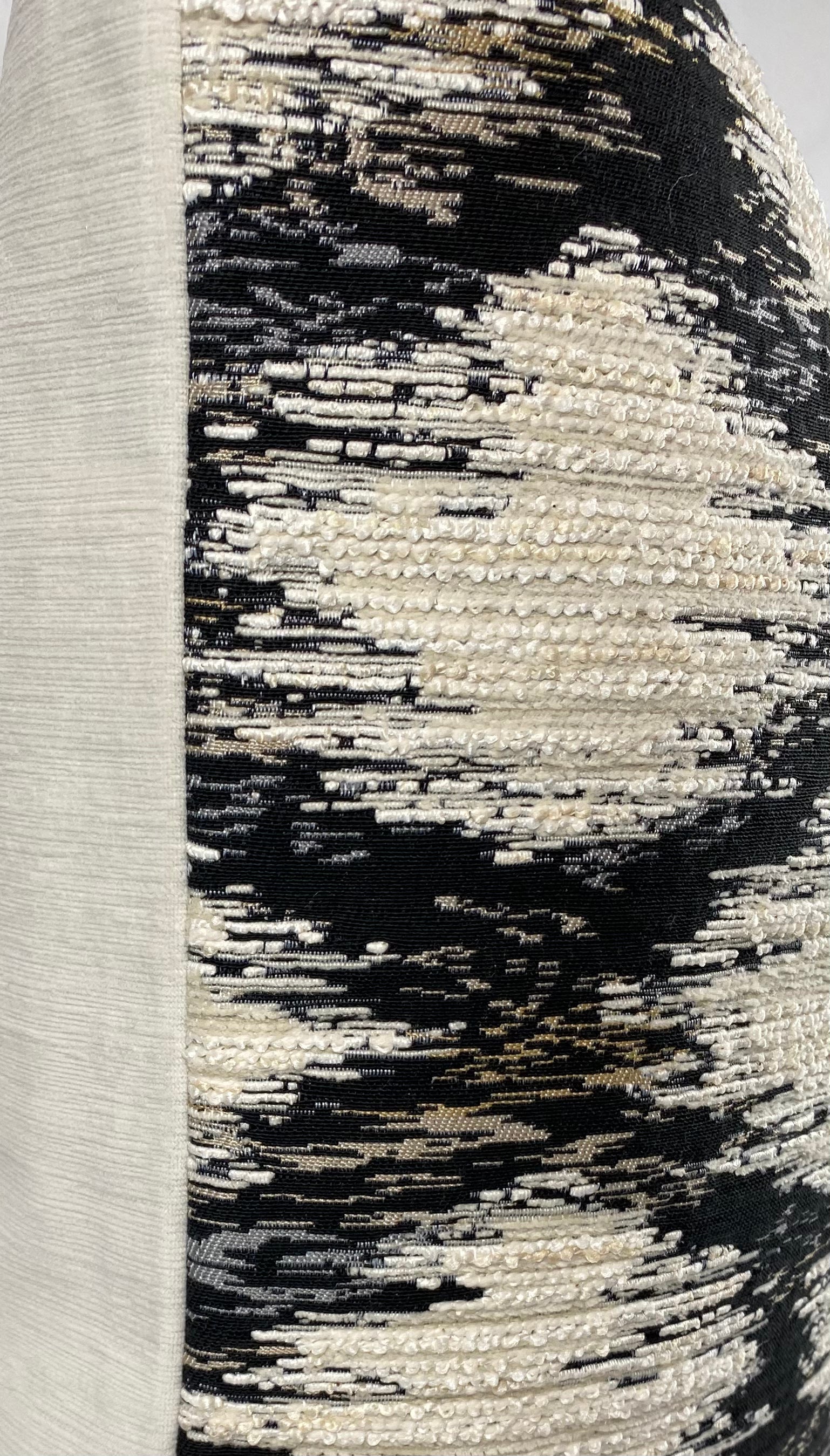 Luxury Pillow – 24" × 24" – Athena Black