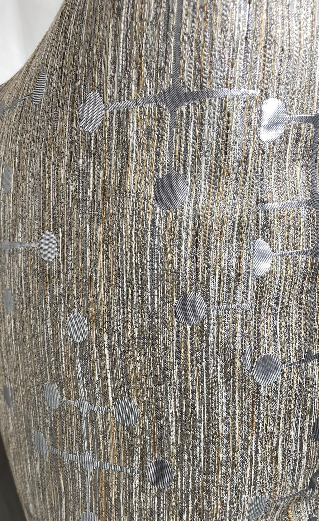 Luxury Pillow – 24" × 24" – Morse Silver