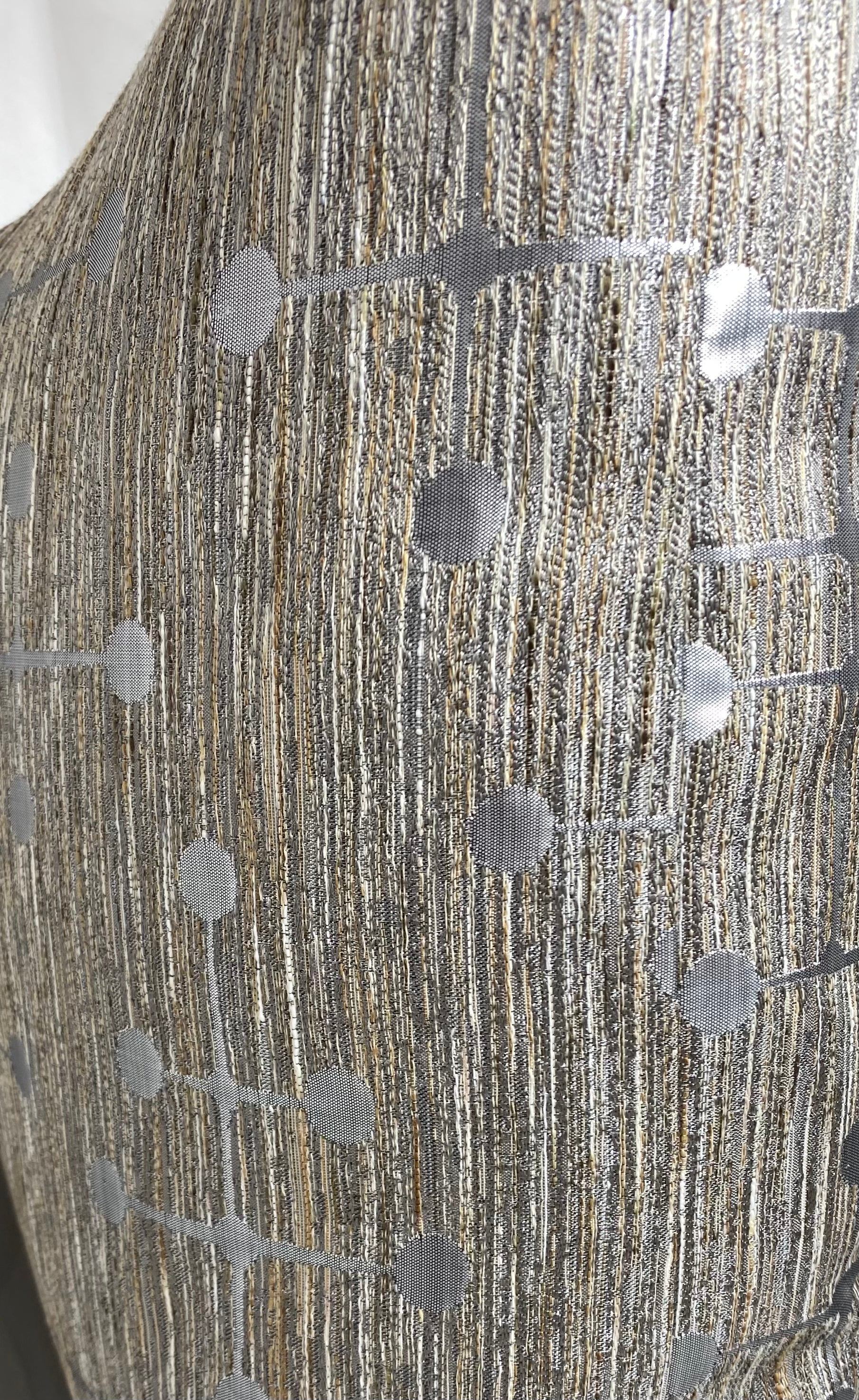 Luxury Pillow – 24" × 24" – Morse Silver