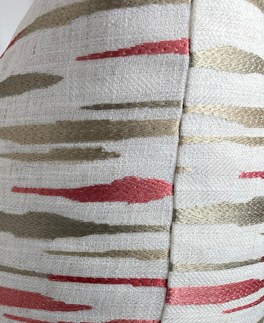 Luxury Pillow – 24" × 24" – Marcus Coral