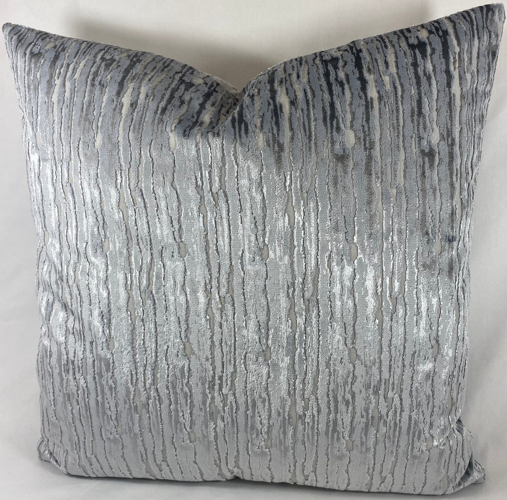 Luxury Pillow – 24" × 24" – Wake Glacier