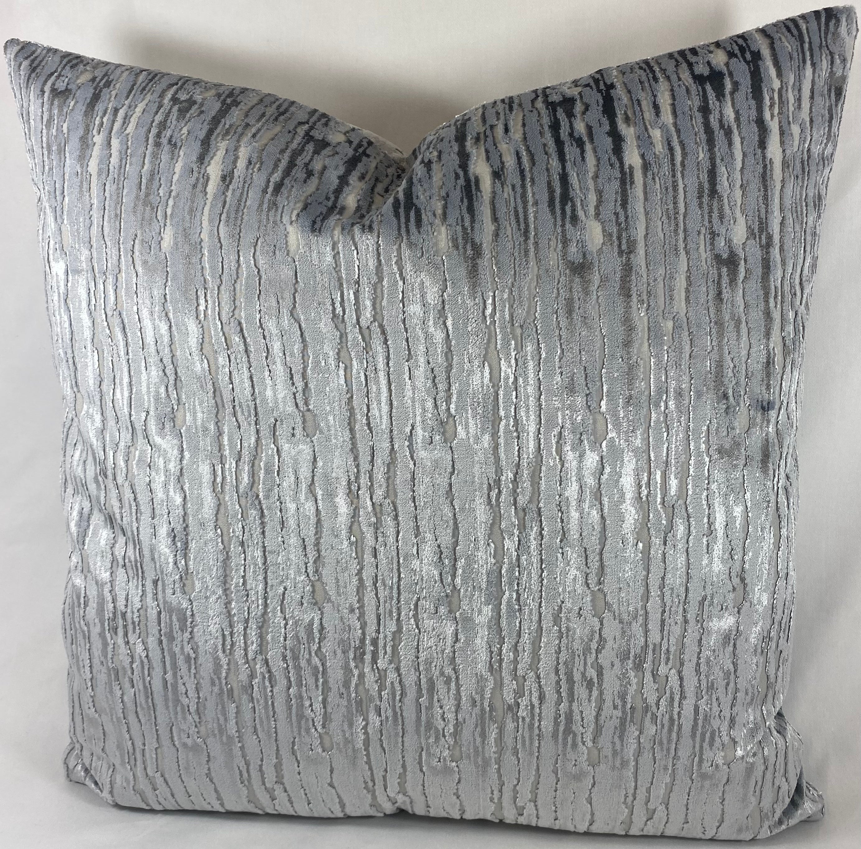 Luxury Pillow – 24" × 24" – Wake Glacier