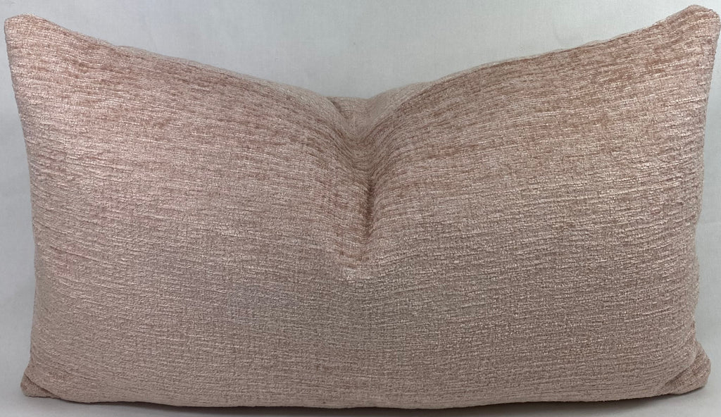 Luxury Lumbar Pillow - 24" x 14"- Chic Blush