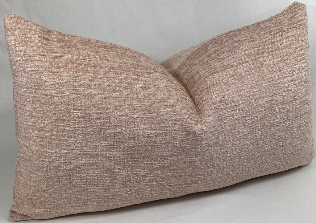 Luxury Lumbar Pillow - 24" x 14"- Chic Blush