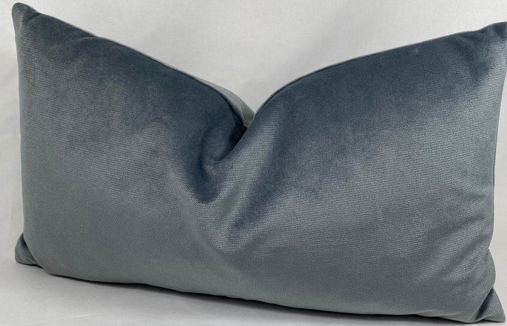Luxury Lumbar Pillow - 24" x 14"- Belvedere Graphite