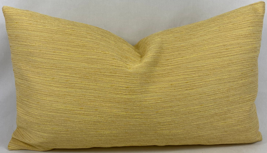 Luxury Lumbar Pillow – 24" × 14" – Daffodil
