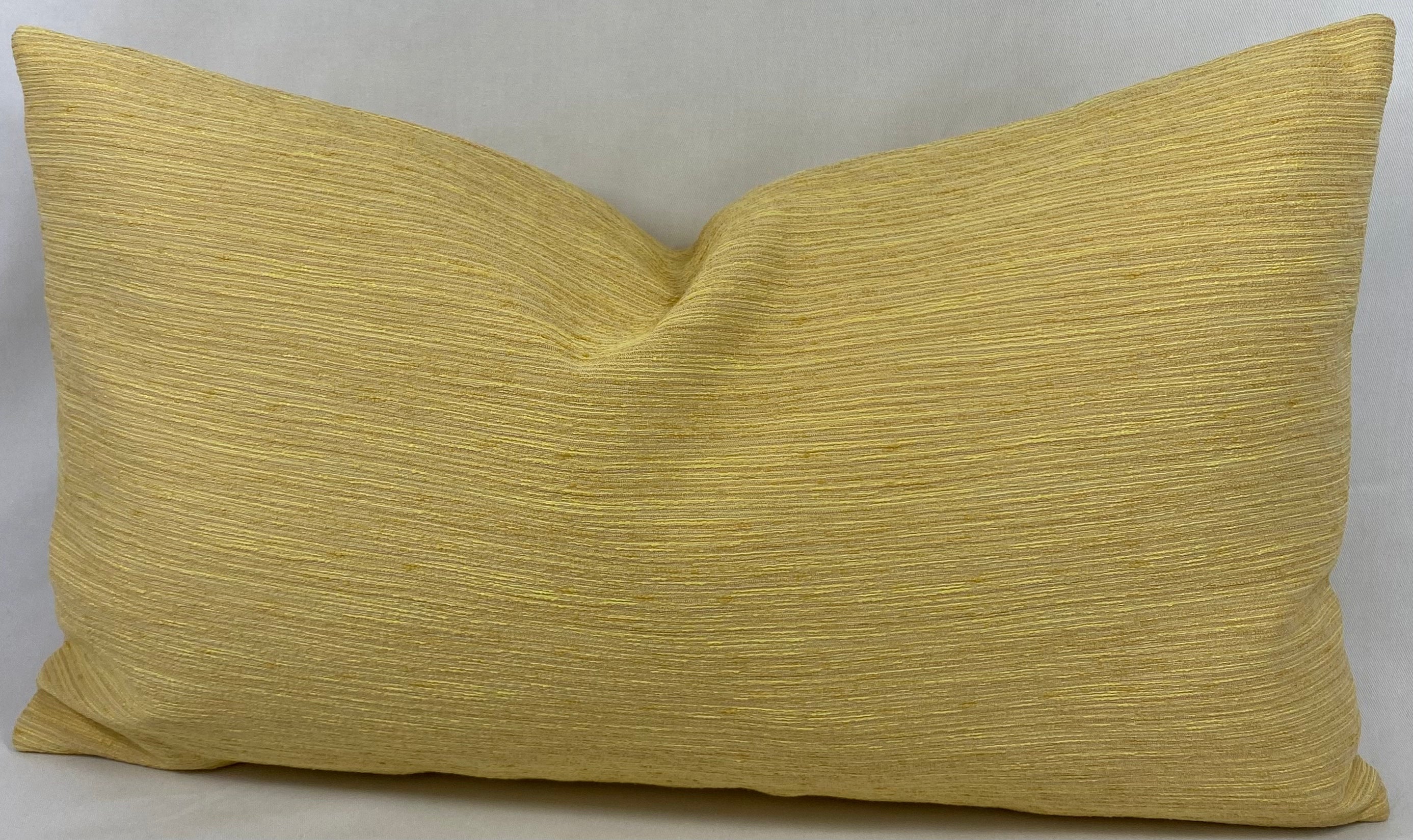 Luxury Lumbar Pillow – 24" × 14" – Daffodil