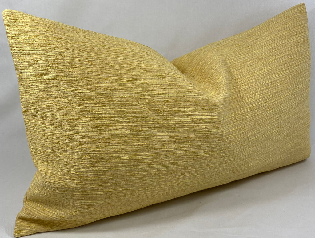 Luxury Lumbar Pillow – 24" × 14" – Daffodil