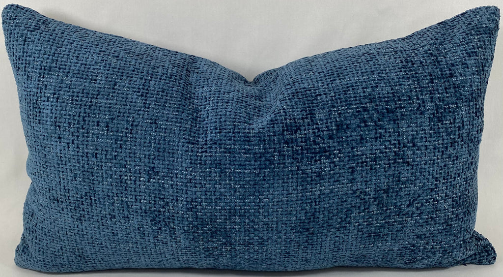 Luxury Lumbar Pillow – 24" × 14" – Norse Indigo