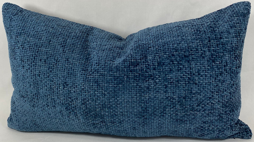 Luxury Lumbar Pillow – 24" × 14" – Norse Indigo