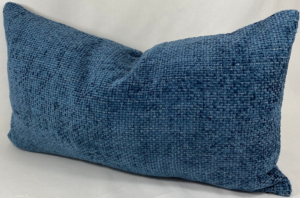 Luxury Lumbar Pillow – 24" × 14" – Norse Indigo